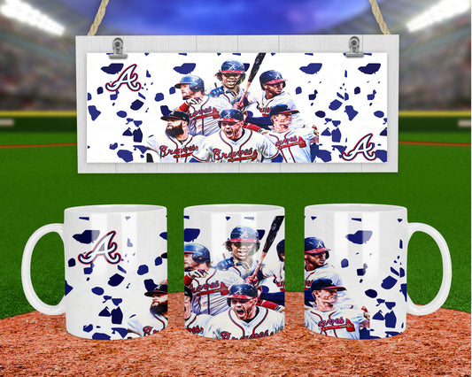 Baseball coffee mug